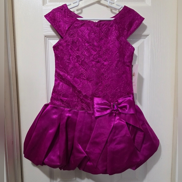 Jona Michelle Fuchsia Party Dress - Picture 1 of 8